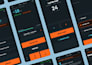 design mobile UI UX for field service, hvac, plumbing apps